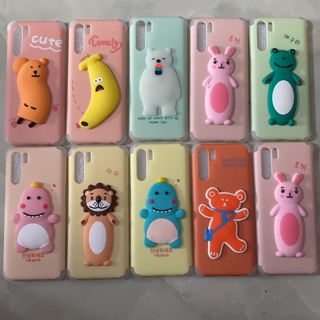 OPPO A91 /RENO 3- Ốp lưng nhựa dẻo nhiều màu đính hình cực đẹp