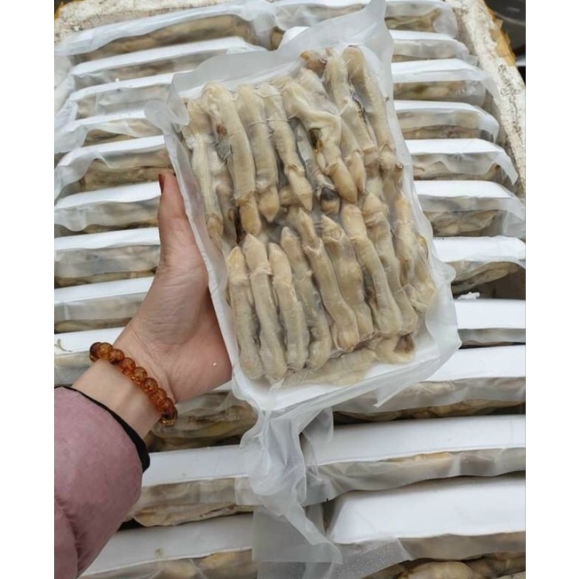 Ruột Ốc Móng Tay Làm Sạch