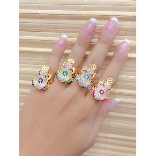 Nhẫn cóc ngậm tiền  NUH1