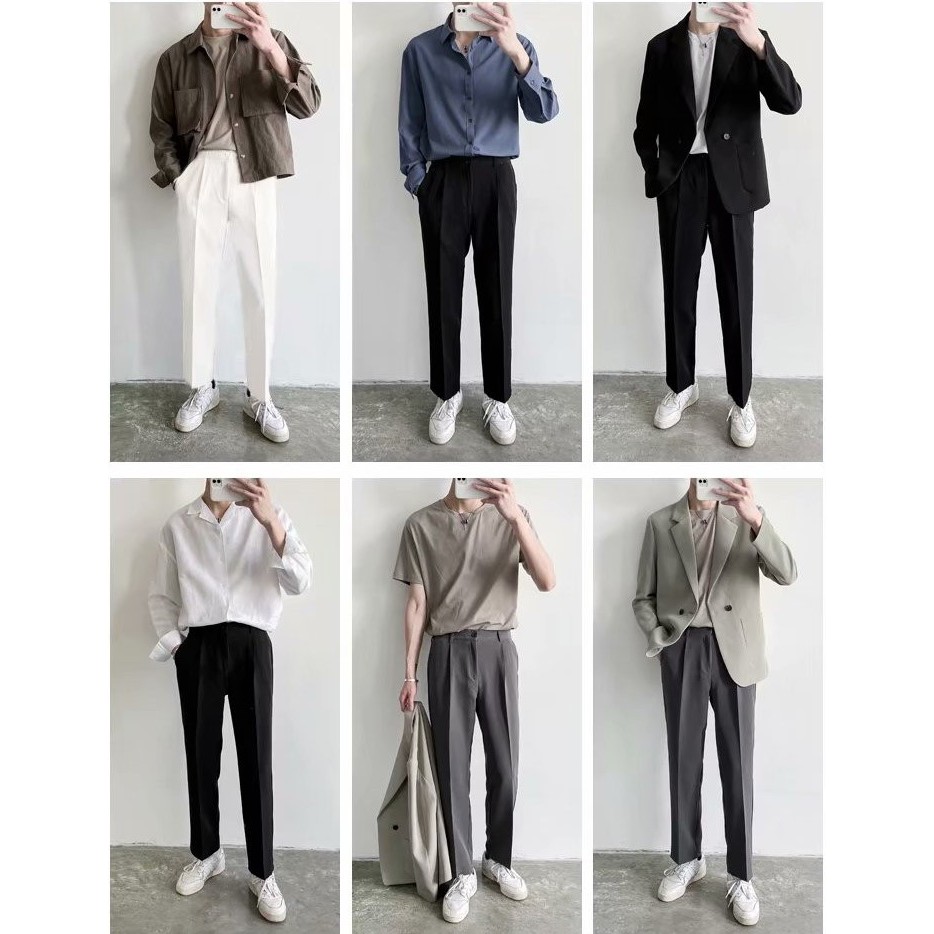 Quần baggy nam GMAN ống rộng co giãn tốt, phong cách trẻ trung