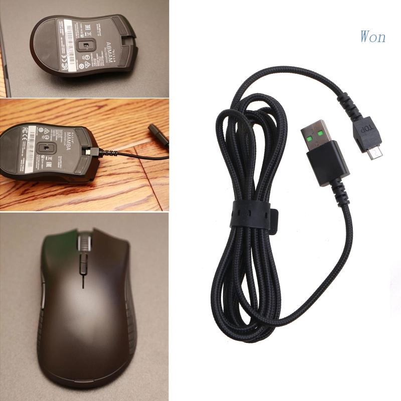 Dây Cáp Sạc USB Mềm Mại Thay Thế Cho Razer Mamba HyperFlux