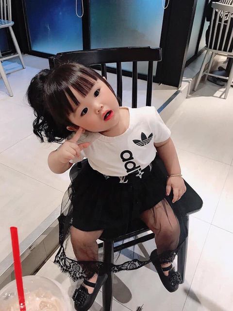 Tóc giả ngoặm cho bé gái, ngoặm xoăn ngắn kute cho bé đi chơi mã N036