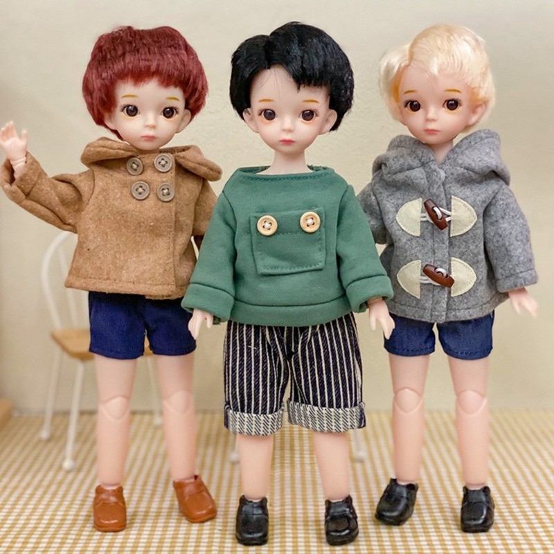 Búp Bê BJD 1 / 6 30cm Có Khớp Động 20 Chân Thực Chất Lượng Cao