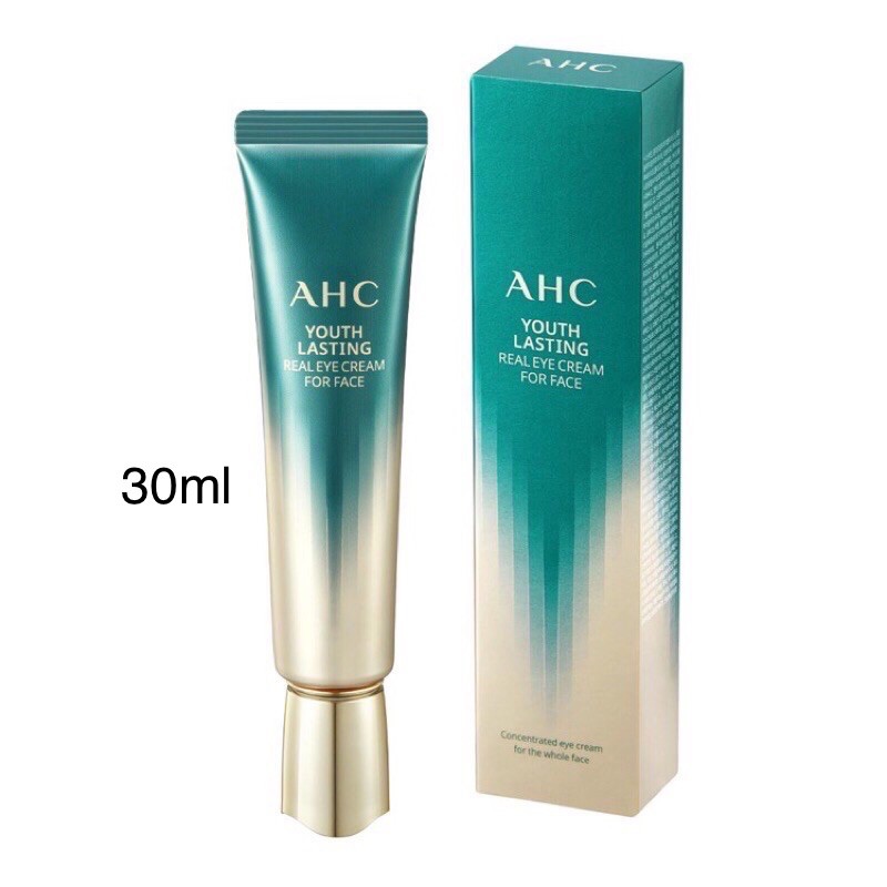 Kem Dưỡng Mắt Xoá Nhăn, Mờ Thâm Quầng Mắt AHC Ageless Real Eye Cream Mẫu Mới