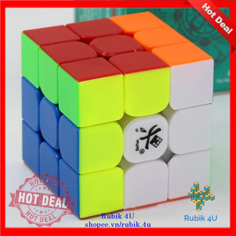 Rubik 3x3 DaYan GuHong v3 M Khối Lập Phương Rubic 3 Tầng