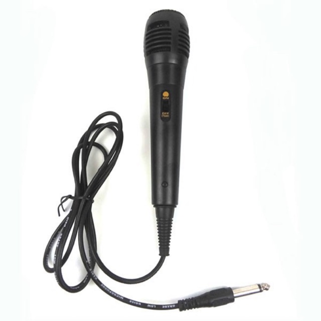 Micro Hát Karaoke Có Dây Giá Rẻ ( Sử Dụng Cho Tất Cả Các Loa Như P88, P89, 996, 669, 802, A061, F4, F5, F6 ) Chuẩn