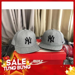 [Sale] Nón Snapback NY xám siêu đẹp 01
