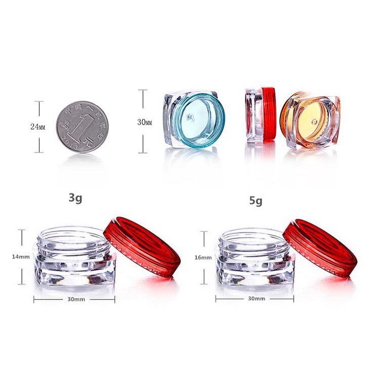 Hũ Chiết 3g, 5g / Chiết Kem, Dưỡng, Mỹ Phẩm