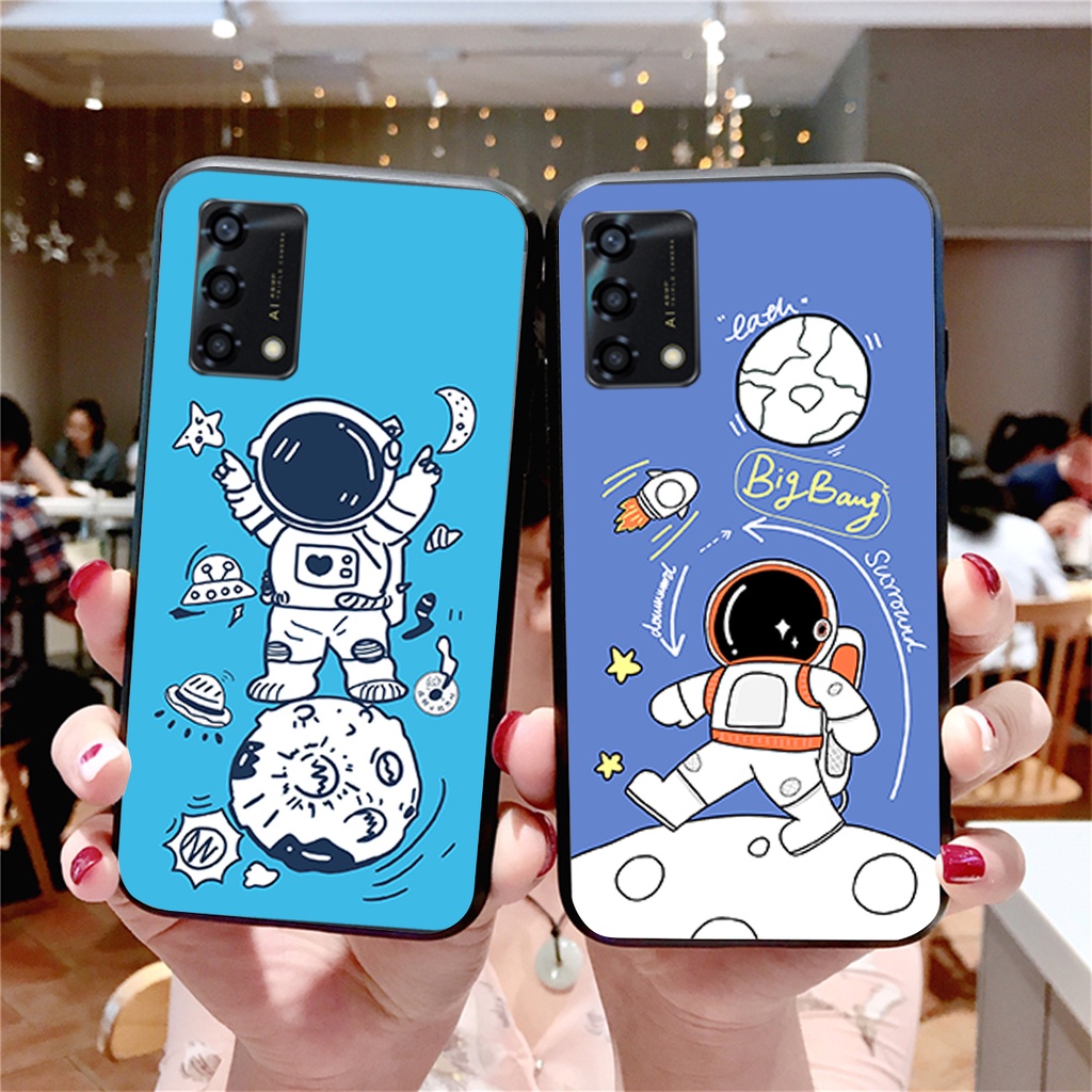 Ốp lưng Oppo A95/A94/A74/A54 Đẹp bền/ mẫu phi hành gia vũ trụ cực cute