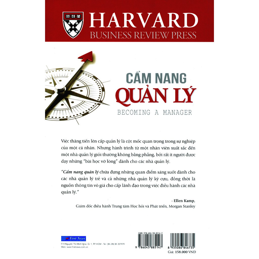 Sách - Cẩm Nang Quản Lý - Quản Trị Những Thách Thức Trong Quản Lý (Mới) - First News Tặng Kèm Bookmark