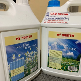 Can 10 lít dầu gội đầu , sữa tắm can siêu to cho nhà nghỉ, khách sạn