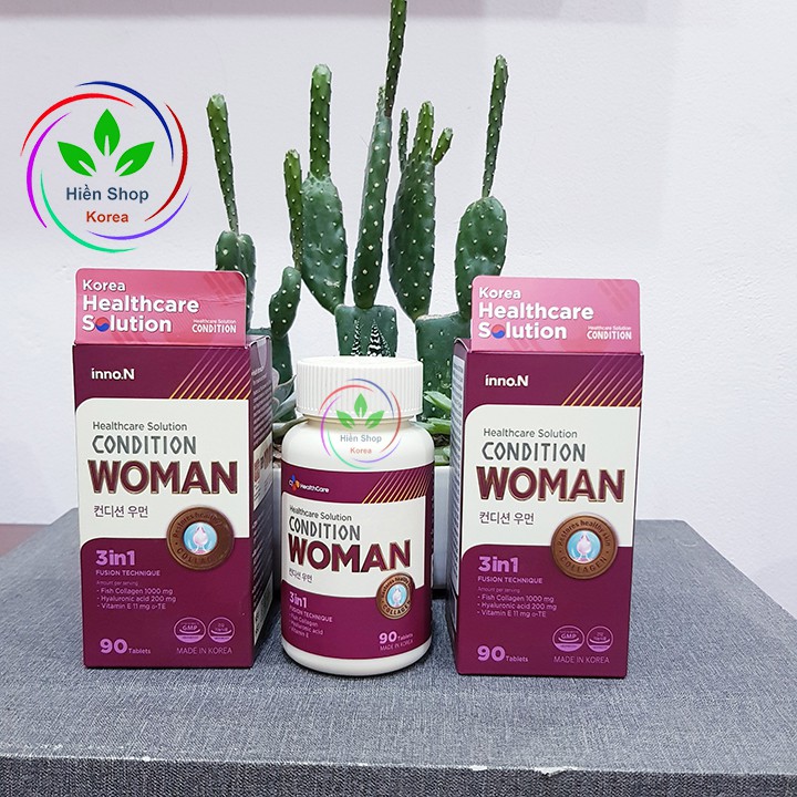 Viên uống collagen và cấp ẩm Condition Woman làm tăng vẻ đẹp làn da DATE 2023 | BigBuy360 - bigbuy360.vn