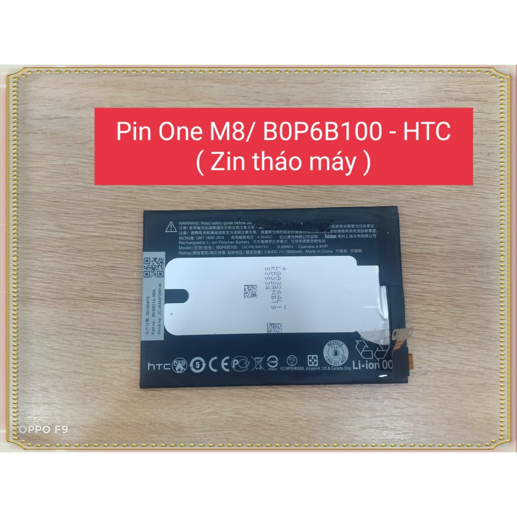 Pin One M8 - B0P6B100 - HTC ( Zin Tháo Máy )