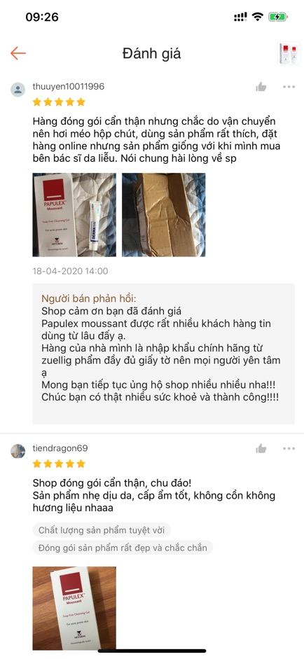 [Mã 66FMCGSALE1 giảm 10% đơn 250K] [CHÍNH HÃNG] Sữa rửa mặt ngăn dầu giảm mụn PAPULEX MOUSSANT GEL 150ml