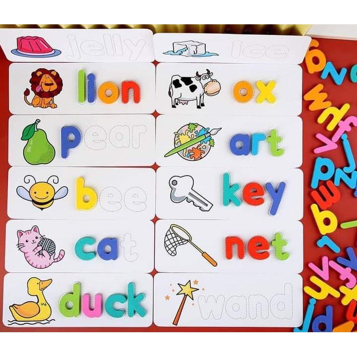 Đồ chơi cho bé học tiếng anh - spelling game phiên bản mới 2021