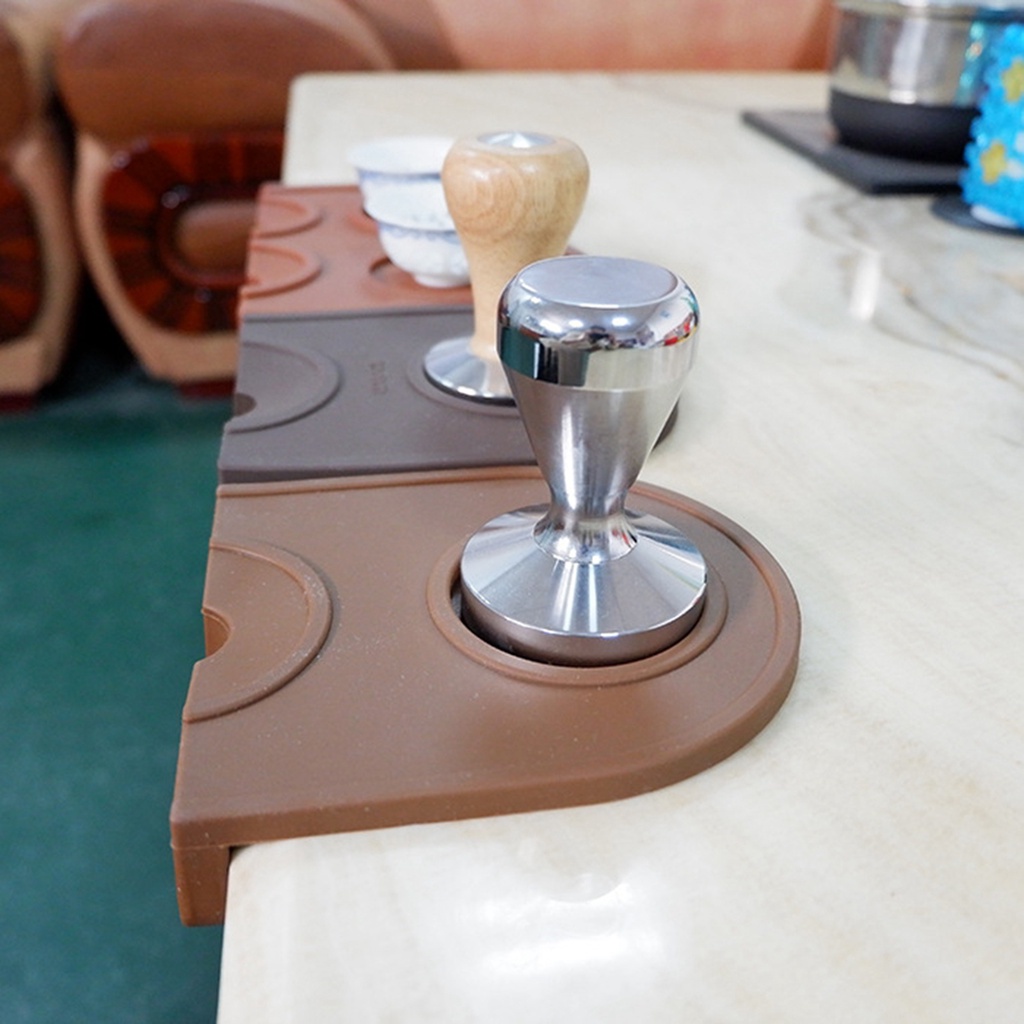 [Dolity2] Thảm Silicone Lót Máy Pha Cà Phê Espresso Chống Trượt