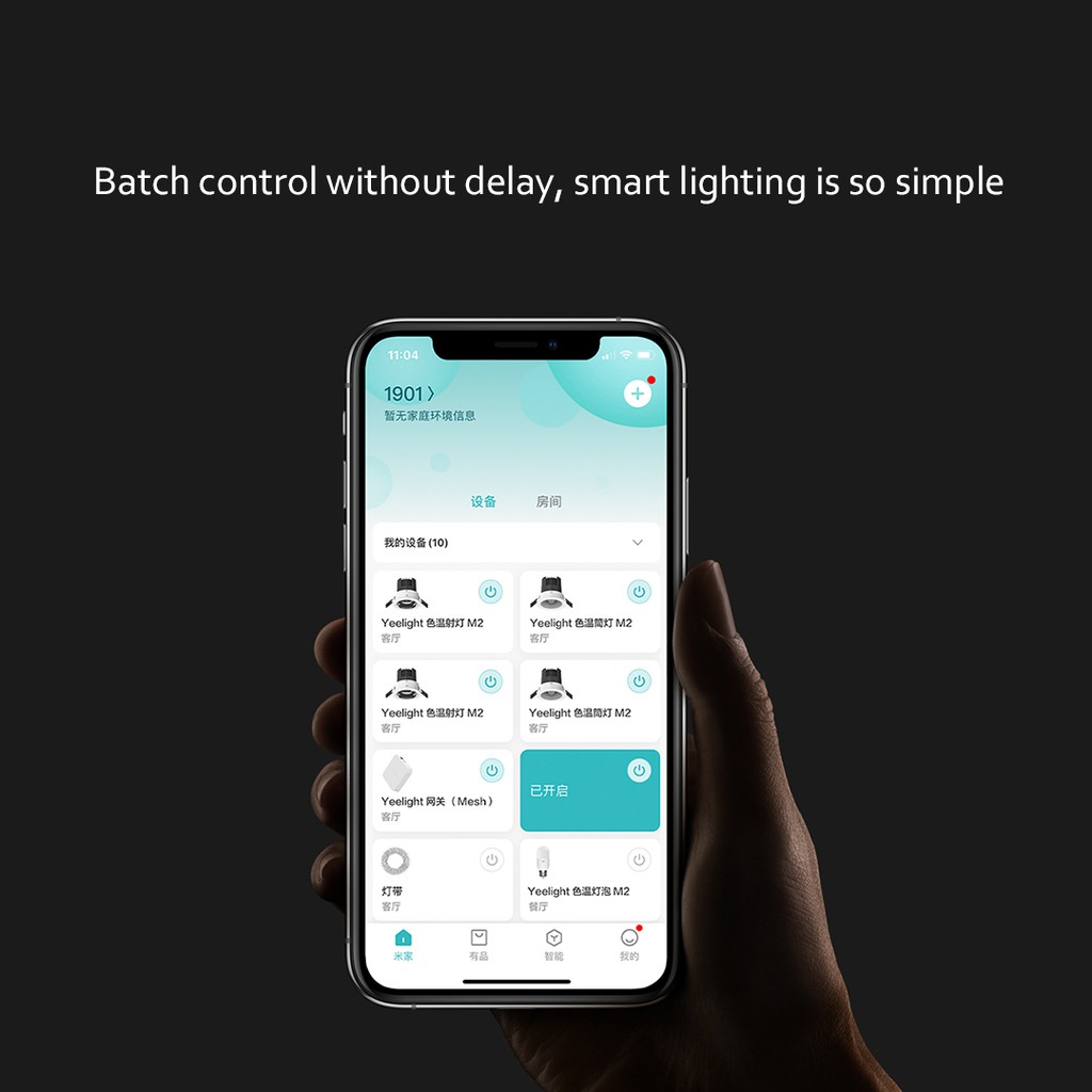 Xiaomi Youpin Đèn LED Chiếu Sáng Thông Minh  Yeelight M2 2700-6500k