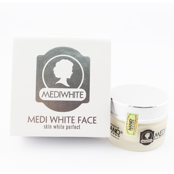 Kem Dưỡng Trắng Da Mặt Medi White Face Và Chống Lão Hoá Mờ Thâm 100% Chính Hãng