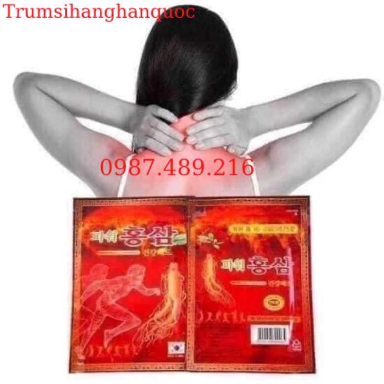 Cao dán sâm đỏ Hàn Quốc tốt cho moi người