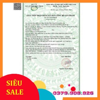 [Cắt Tem] Sâm Tô Nữ Chính Hãng