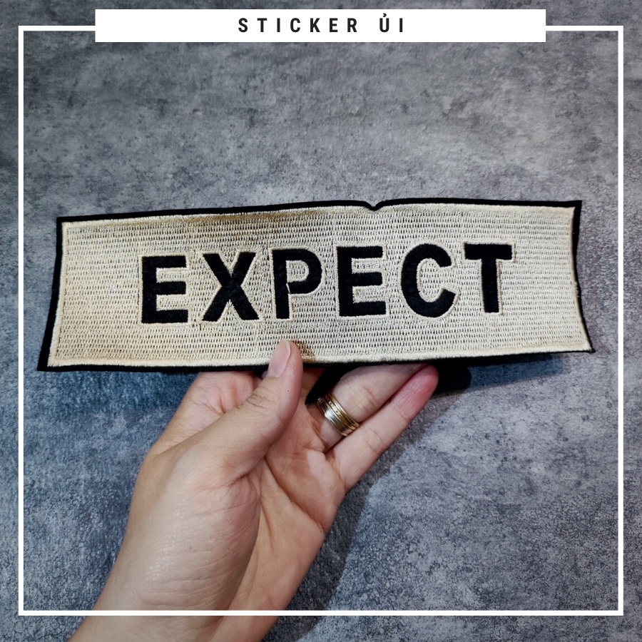 Sticker ủi áo Cao cấp - CÓ SẴN KEO ỦI - sticker vải dùng làm miếng vá áo, phụ kiện trang trí quần áo, balo, giày, nón