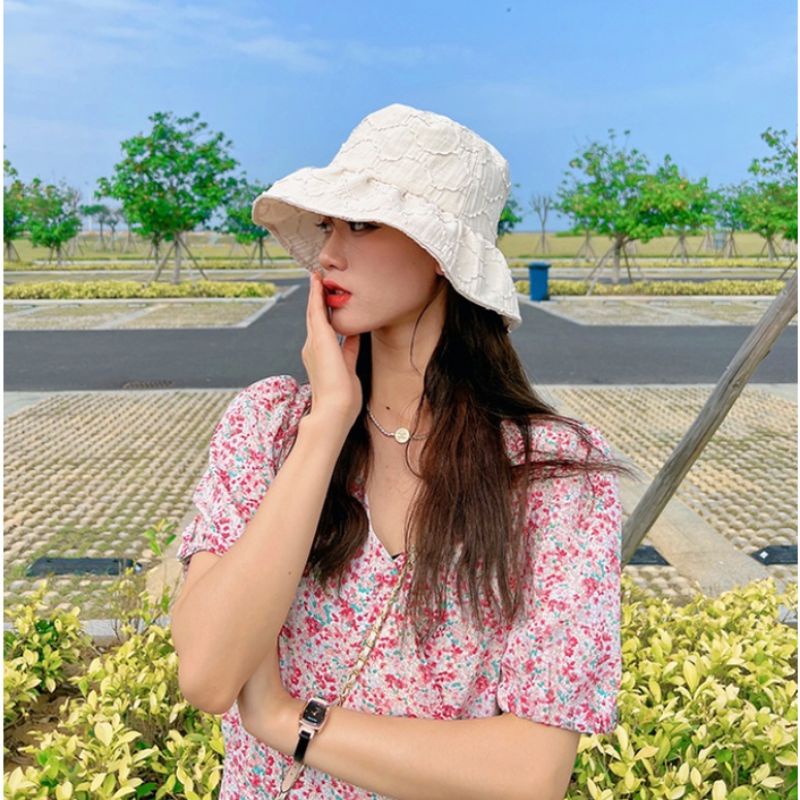 Nón Tai Bèo Vành Rộng KIểu Dáng Mới Xinh Xắn