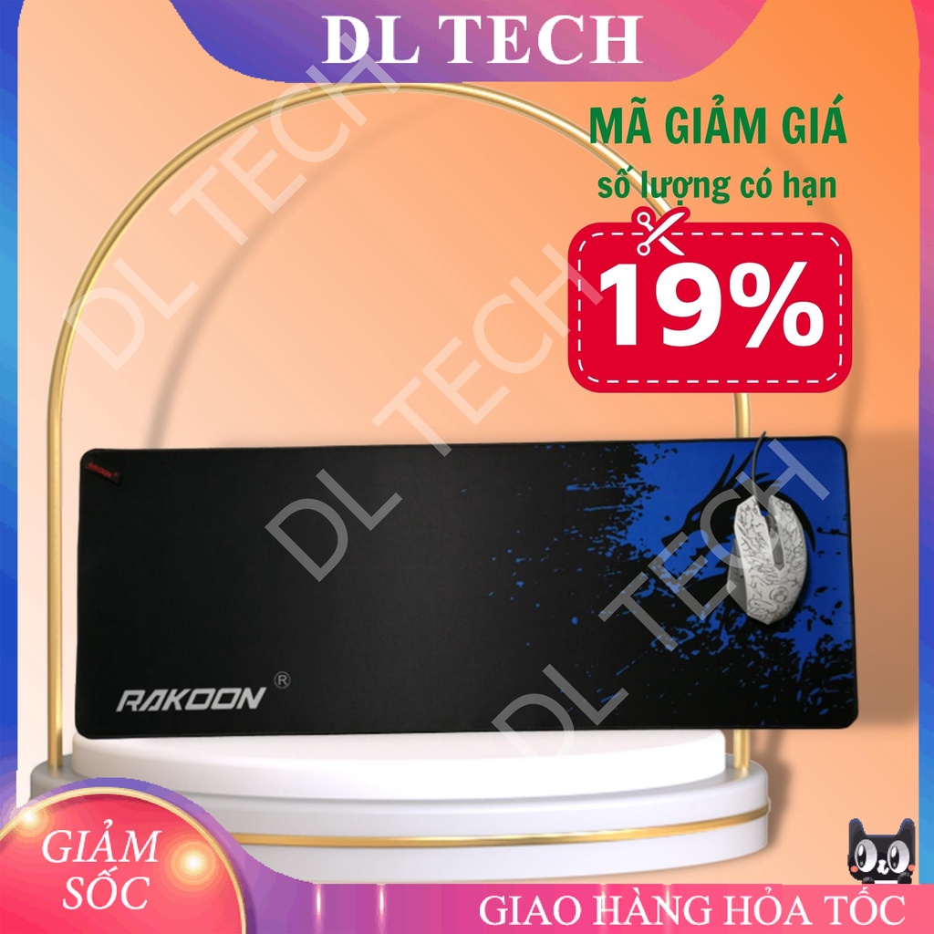 Lót Chuột + Bàn phím Size Lớn 30 x 80 cm RaKoon giá siêu rẻ (Mẫu 3) DL TECH