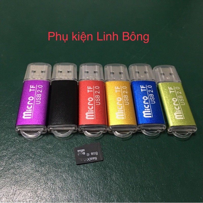 Đầu đọc thẻ nhớ USB TF tiện dụng