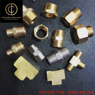 Đầu nối răng thau/inox