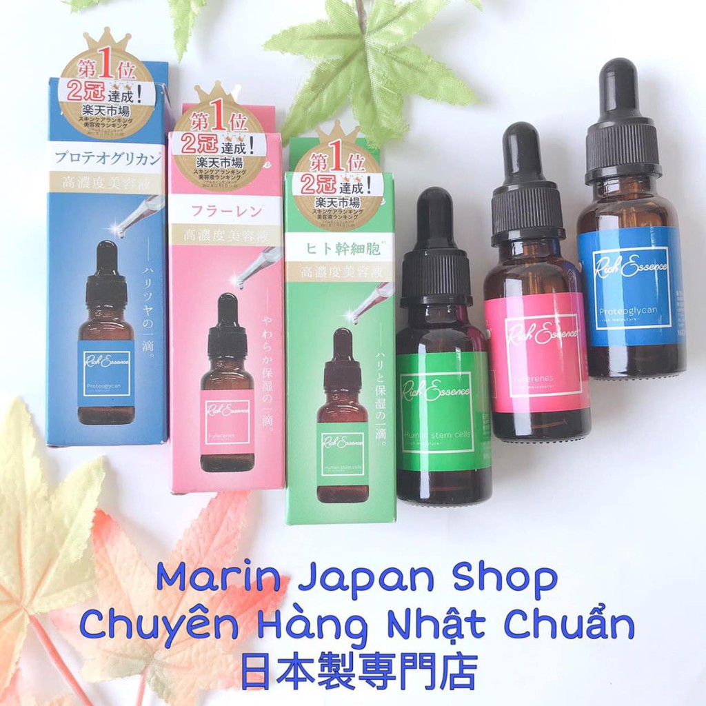 (Sale 450k -->> 189k) Serum dưỡng trắng da từ Proteoglycan , tế bào gốc Human Stem Cells , Fullerenes Nhật Bản
