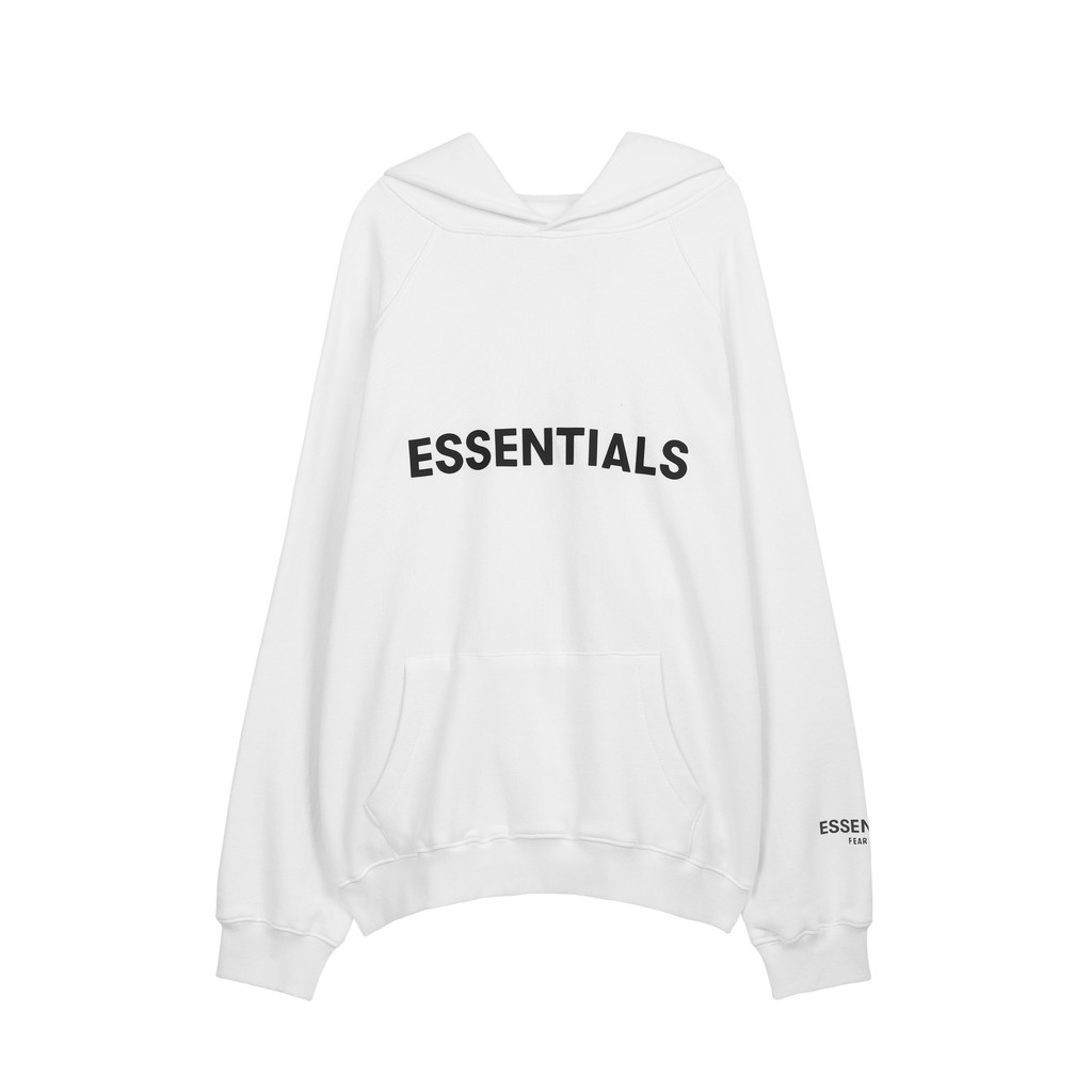 ⚡️[CHỈ 1 NGÀY] - Áo hoodie FOG ESSENTIALS WHITE ss20 mirror quality, áo hoodie fear of god essentials