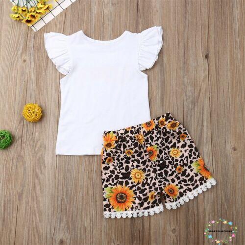 Set áo cánh tiên và quần short dễ thương dành cho bé gái