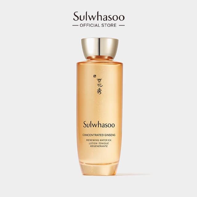 [Phiên bản mới] Nước cân bằng Nhân sâm chống lão hóa da Sulwhasoo Concentrated Ginseng Renewing Water 150ml