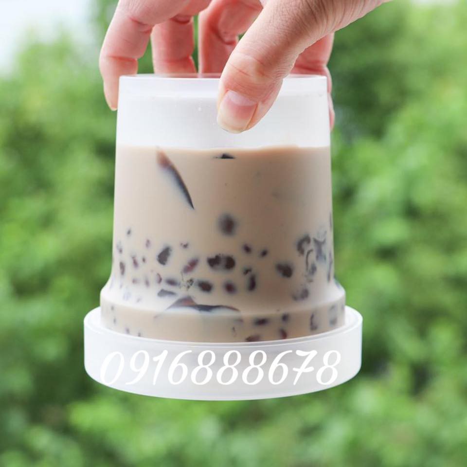 (Set 15 | 500ml) Hũ nhựa siêu hot đựng Kem, Chè, Rau Câu, Trà Sữa