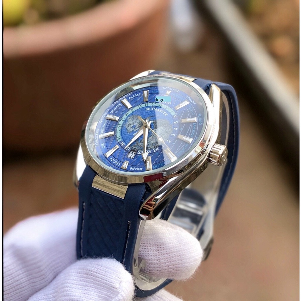 Đồng hồ đeo tay nam OMG 5826 dây da cao cấp, thời trang đẹp chính hãng, sang trọng giá rẻ