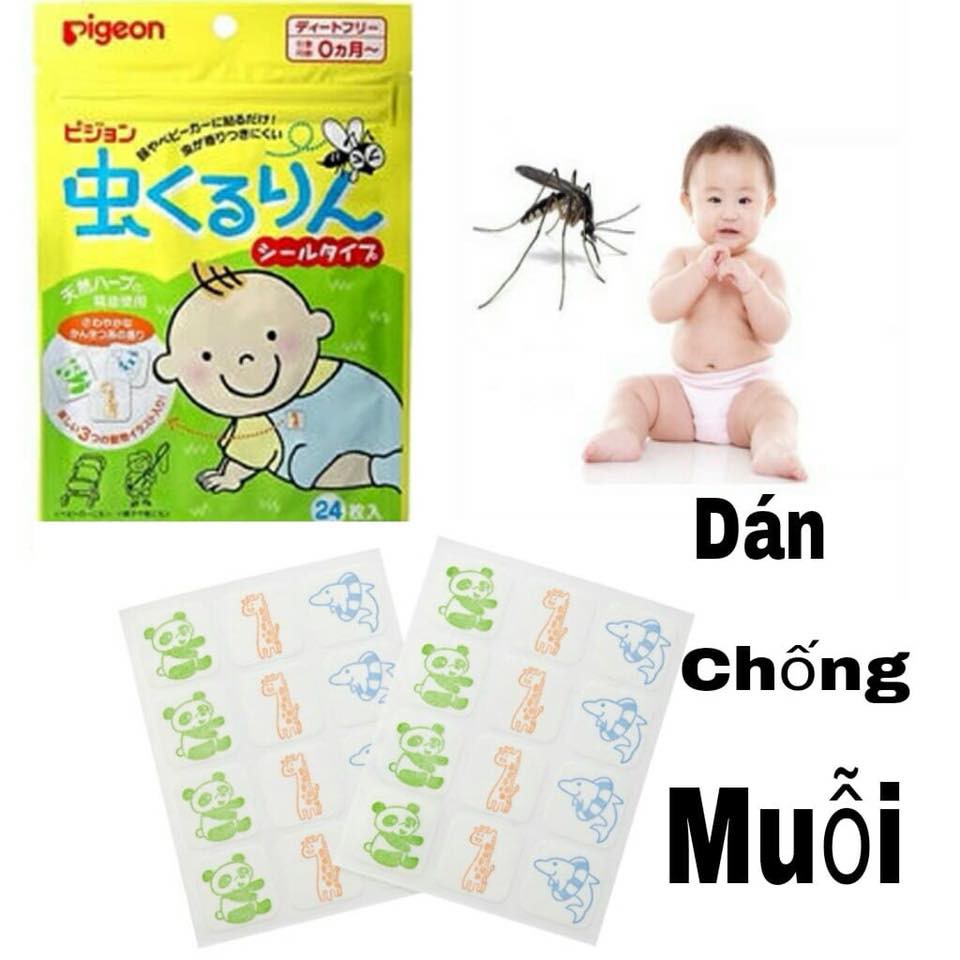 Miếng Dán Chống Muỗi Pigeon