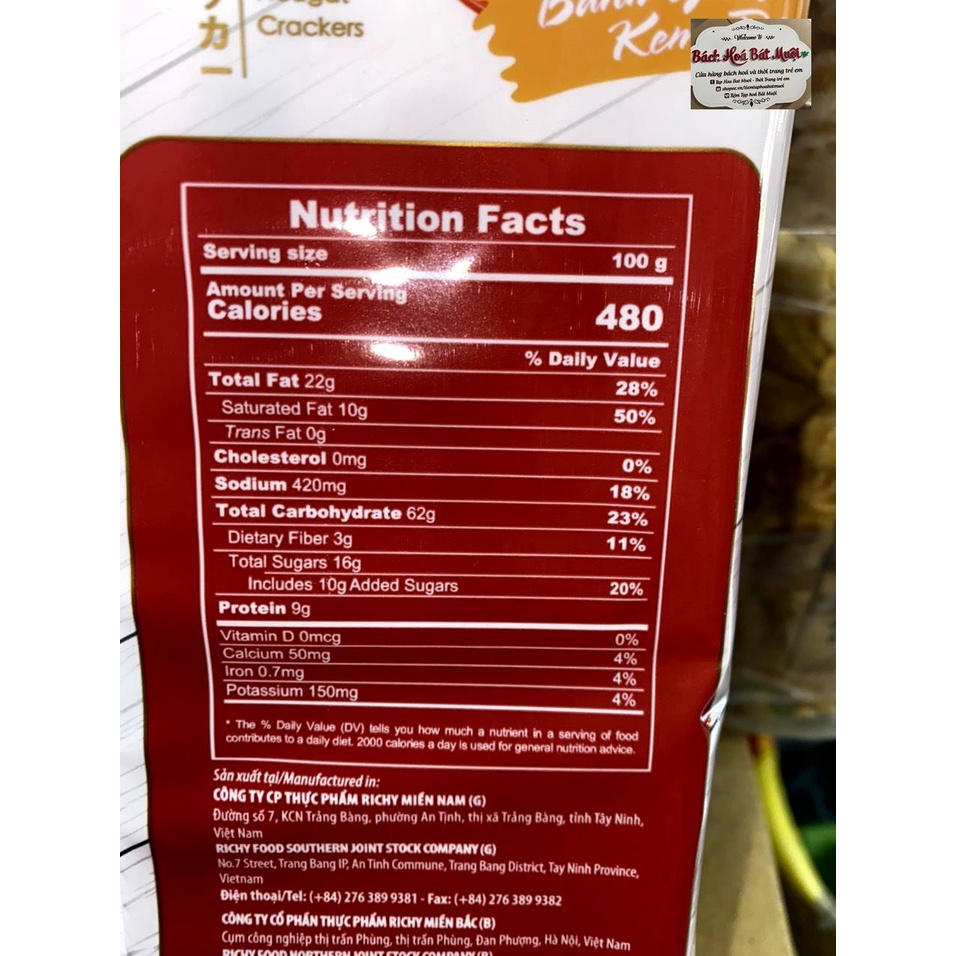 Bánh Richy Kenju quy hành kem dẻo túi 186g