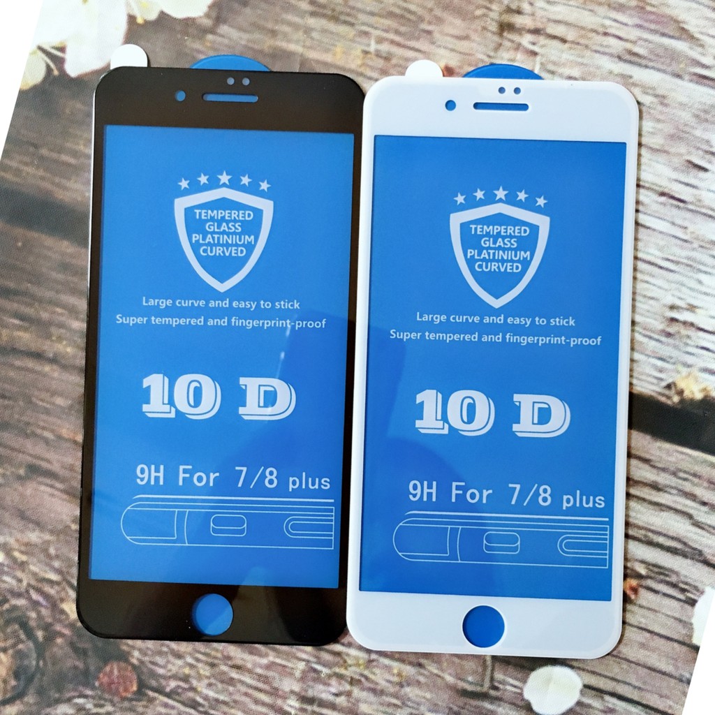 Siêu kính cường lực 10D cho iphone 7Plus
