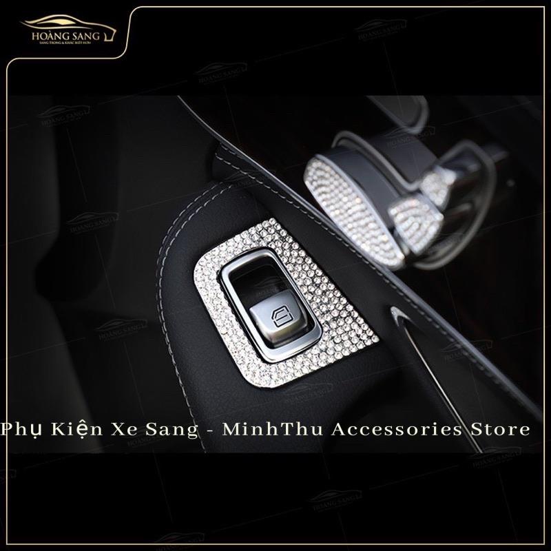 Bộ Đính Đá Full Nội Thất Xe Mercedes - Đá Cao Cấp Swarovski GLC, E200 E300 C200 C300