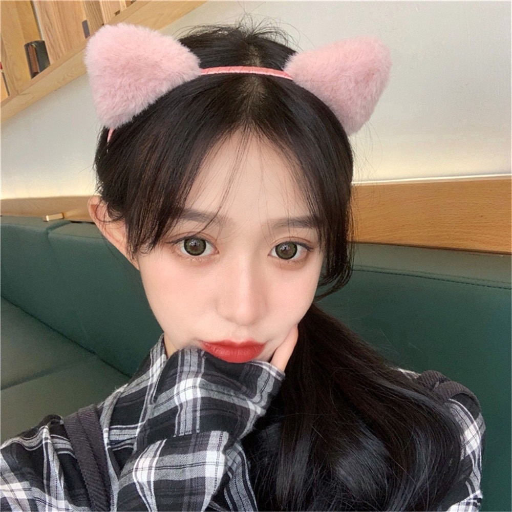 Cài tóc, băng đô tai cáo siêu mềm cho bé cho mẹ