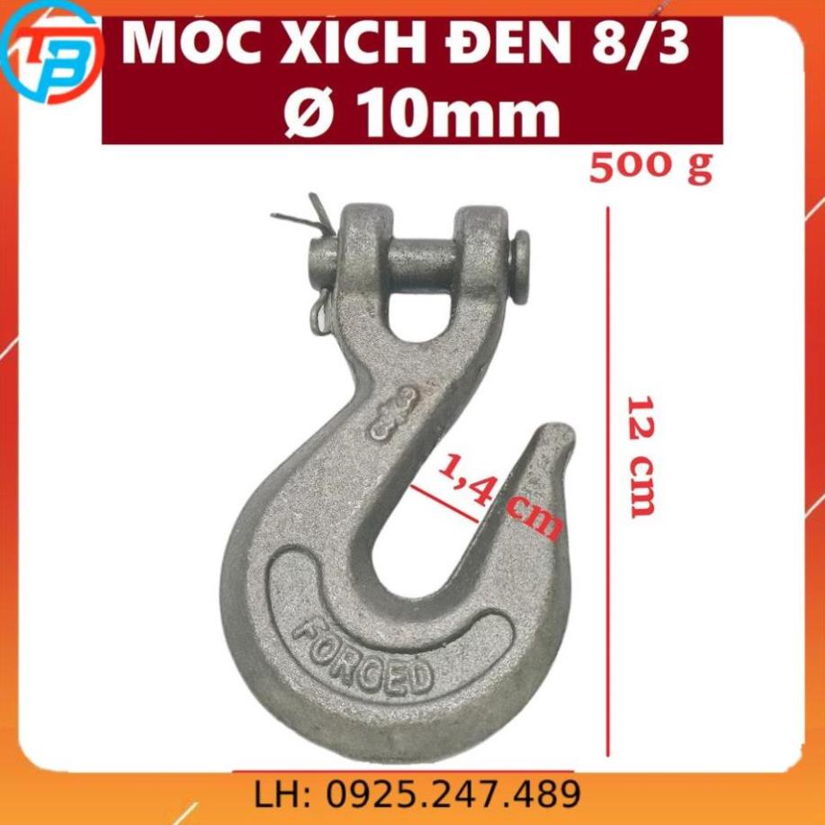 Móc xích đen Phi [ 10mm ] CÁP THÉP Thái Bình VinàN