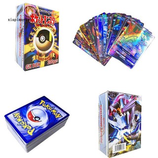 Bộ 95 thẻ bài GX + 5 thẻ MEGA Pokemon nhiều màu sắc