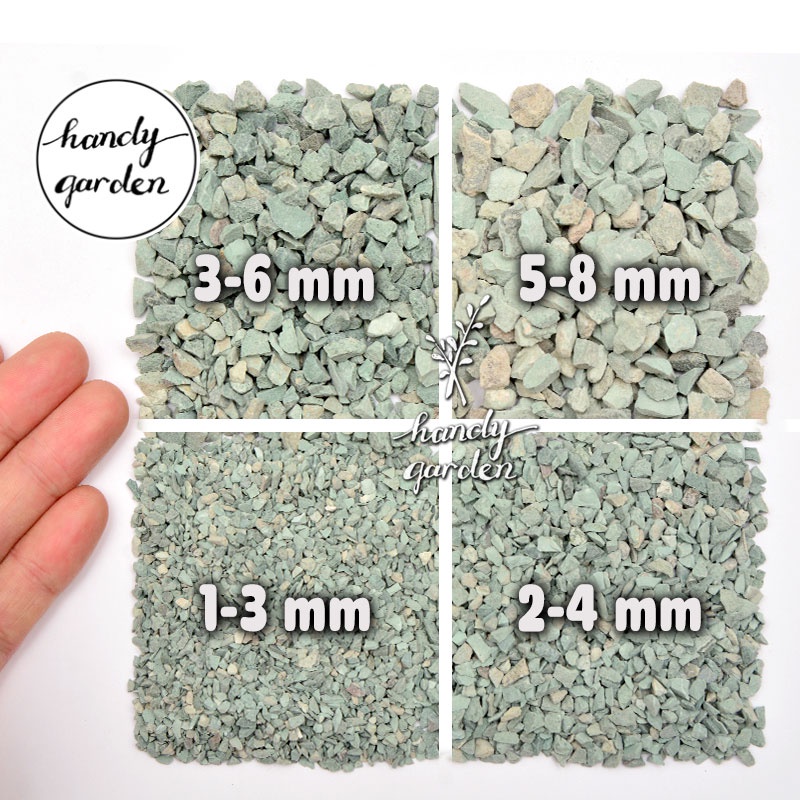 Đá khoáng ZEOLITE Rải mặt chậu sen đá kiểng lá, lọc nước sạch bụi vụn trộn đất trồng giữ dinh dưỡng | Handy Garden
