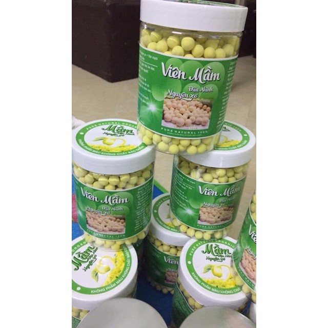 1 Kg Viên Mầm Đậu Nành Nguyên Xơ Nhà Làm Giá Rẻ