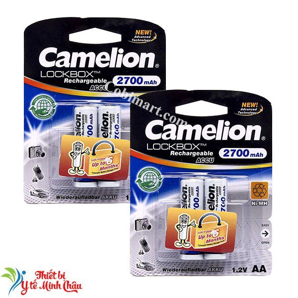 Pin sạc Camelion AA 2700mah 1,2V