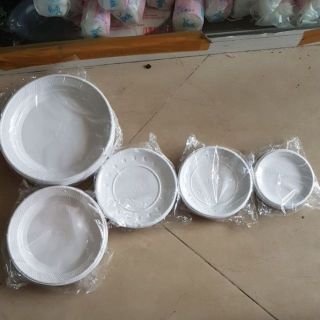 Combo 50 đĩa nhựa dùng 1 lần
