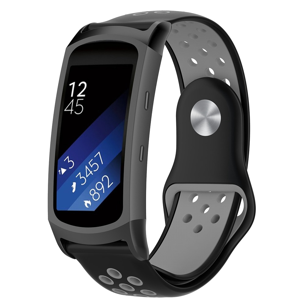 Dây Đeo Thay Thế Chất Liệu Silicon Màu Trơn Cho Samsung Galaxy Gear Fit2 Pro Fit2