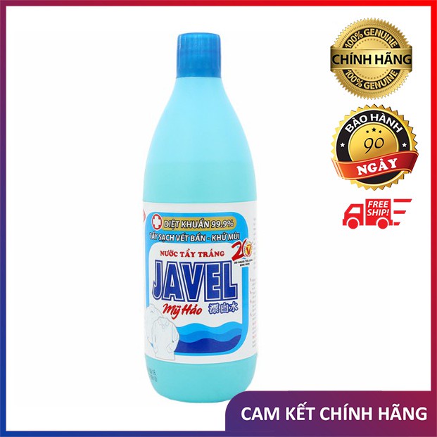 Nước Tẩy JAVEL quần áo trắng sạch như mới - Chai 500ml -tongkhohuyhoang168