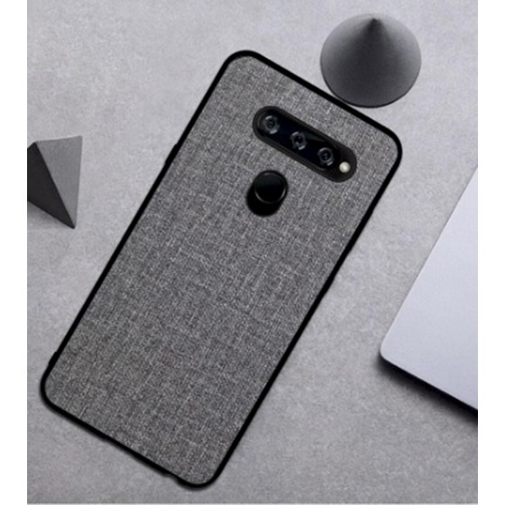 Ốp Lưng LG G8 ThinQ 3 Camera Cao Cấp Mặt Lưng Vải Không Thấm Nước