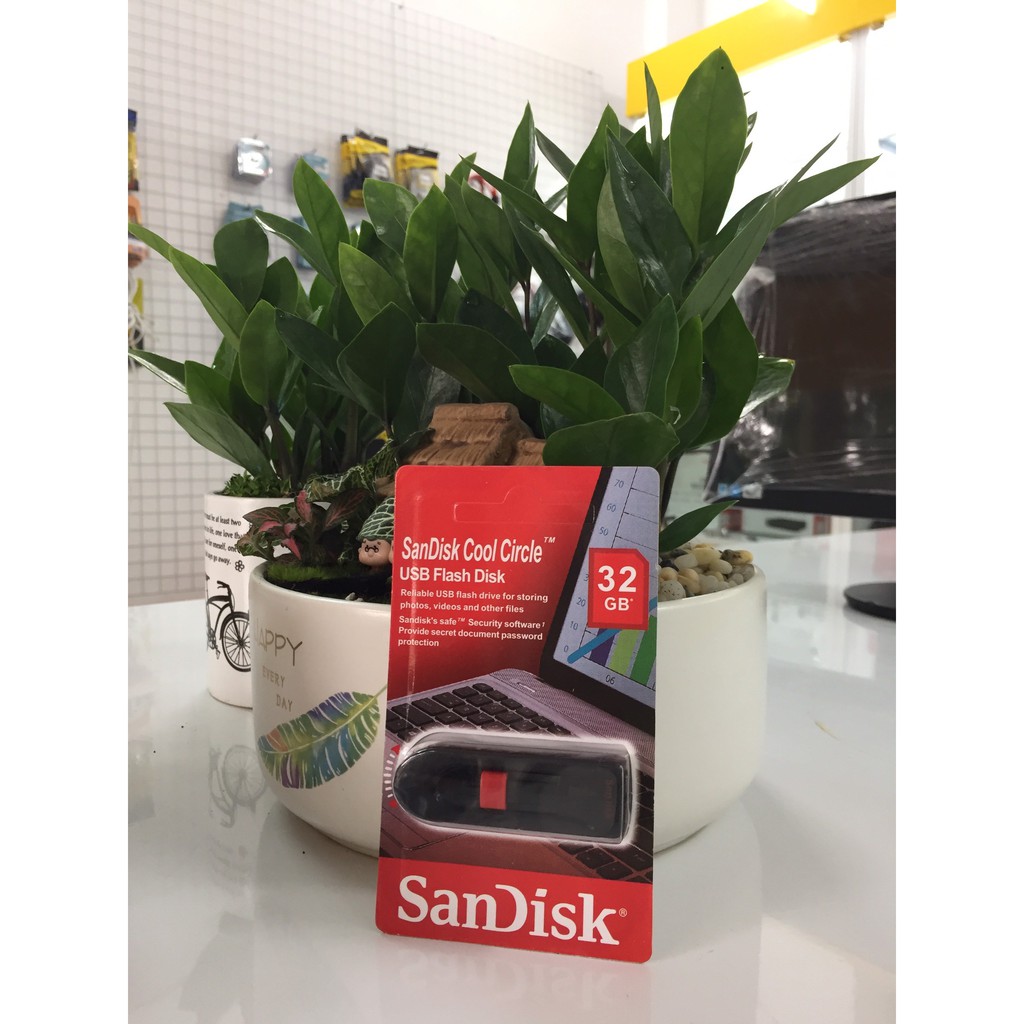 USB Sandisk 32GB Cool Circle - Bảo hành chính hãng 5 năm